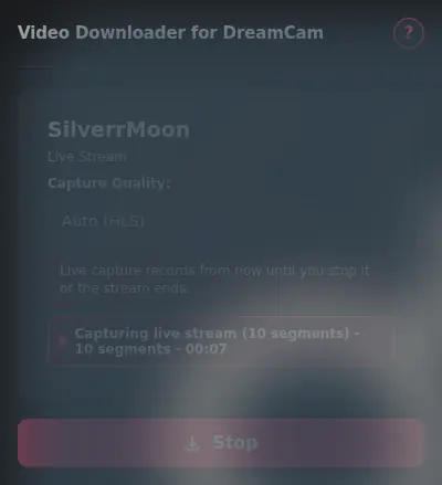 Dreamcam Video Downloader screenshot 3